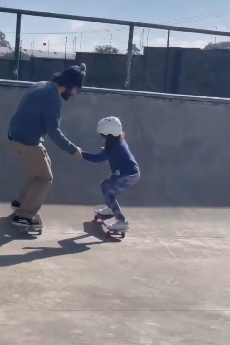 Sessão de skate com Du Moraes